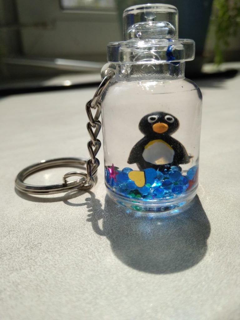 брелоки пінгвіни